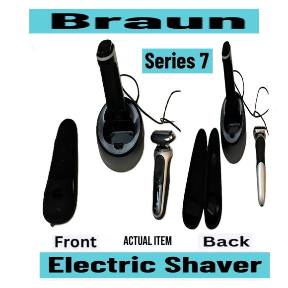 🛑 BRAUN 360 Flex ➕ SERIES 7 🆒 ELECTRIC SHAVER Smart Care Center 💸BUY NOW‼️🟢 - Picture 1 of 16